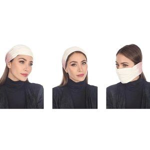 BOHO ME 3-In-1 Adult Face Mask/Headband/Scarf  2 Pcs